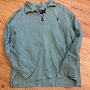 Ralph Lauren Half Zip Polo Sweater